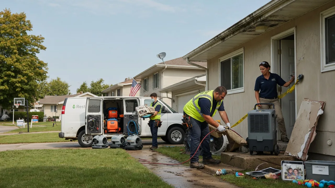 Water Damage Restoration in Radom, IL near me